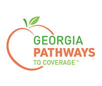 Georgia Pathways to Coverage Peach Logo